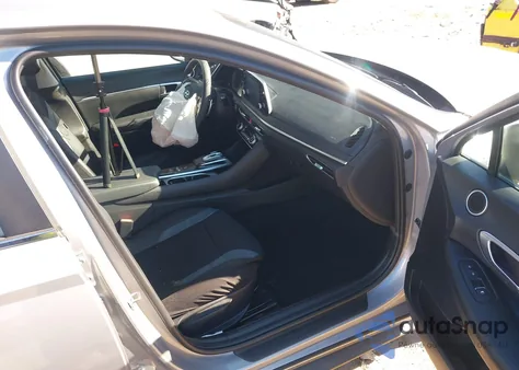 2023 Hyundai Sonata Hybrid Blue from USA, damaged, VIN KMHL24JJ1PA078082